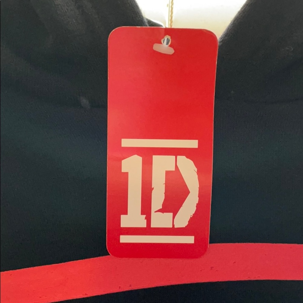 NWT RARE One Direction 1D BLACK HOODIE RARE ORIGINAL MERCH - Picture 8 of 9